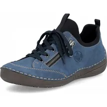 Rieker Schnürschuh Damen Blau 38