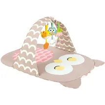 HaPe Spielbogen Eule Sina Dicke und weiche Krabbeldecke, ideal auch für unterwegs, Babyspielzeug ab der Geburt
