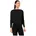 Langarm-t-shirt Jet Black M