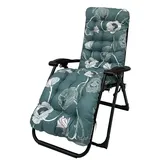 HLTQL Relaxliege Auflage Outdoor、Auflage Liegestuhl Klappbar、Auflage Sonnenliege Bunt、Liegestuhlauflagen Hochlehner、Relaxsessel Auflage Garten(c9,170x53x8cm)