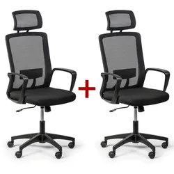 Bürostuhl BASE PLUS 1+1 GRATIS, schwarz
