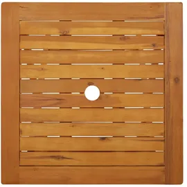 vidaXL Gartentisch 60 x 60 x 75 cm Braun
