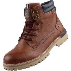 Mustang Herren Stiefel Cognac - 47 EU