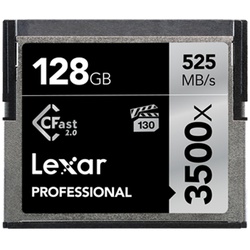 3500x CFast 2.0, 128 GB, VPG-130, Professional Speicherkarte