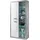 HBZ Highboard 92 x 194 x 37 cm Grau / Weiß