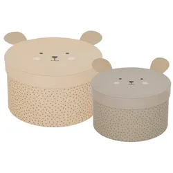 JaBaDaBaDo Aufbewahrungsbox Teddy (2er Set)