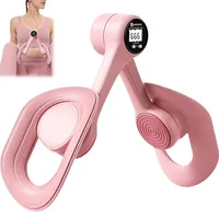 HIULLEN Oberschenkeltrainer Beckenbodentrainer für Frauen, Beckenboden Trainer Damen mit Zählfunktion, Beckenbodentrainer, Beintrainer für Zuhause Beine, Trainingsgerät für Zuhause Damen Herren