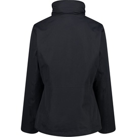 CMP Woman Jacket Zip Hood Detachble antracite-burgundy 42