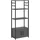 [en.casa] Küchenregal Arhuni 139 x 56 x 30 cm Anthrazit