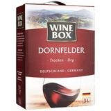 WineBox Wine Box Dornfelder Landwein Rhein trocken Bag-in-Box (1 x 3 l)