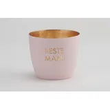 G-C Windlicht Madras Eisen Rosa