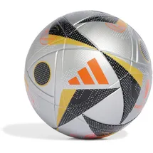 adidas Fussballliebe Finale League Ball Silver Metallic / Gold Metallic / Black / Solar Red 5    