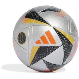 adidas Fussballliebe Finale League Ball Silver Metallic / Gold Metallic / Black / Solar Red 5    