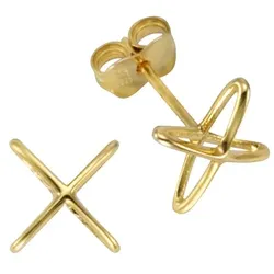Celesta Gold Ohrringe 375/- Gold   Weiss Damen 