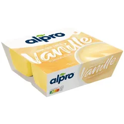 Alpro Soya-Dessert Feine Vanille 4ST 500G