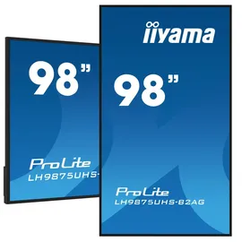 Iiyama ProLite LH9875UHS-B2AG 98" schwarz