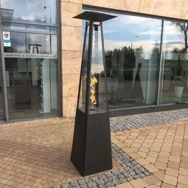 Kratki Umbrella Gasheizstrahler 12 kW schwarz