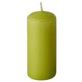 Papstar Stumpenkerzen 9 x 4 cm 10 St. kiwi