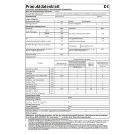 Amica EDTS 372 911 Einbau-Kühlgefrierkombination (170 l, 1221 mm hoch)