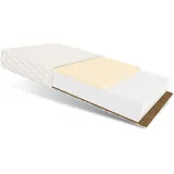 Fdm Matratze 160x200 cm Kaltschaum PIKOLO H2 H4 13 cm Kokos Latex Jersey Bezug