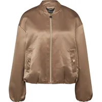 s.Oliver Gefütterter Blouson aus Satin mit Gummizug und Pattentaschen - 38