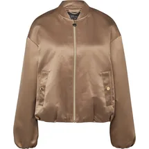 s.Oliver Gefütterter Blouson aus Satin mit Gummizug und Pattentaschen - 38