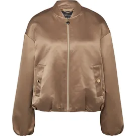s.Oliver Gefütterter Blouson aus Satin mit Gummizug und Pattentaschen - 38