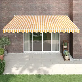 furnicato Markise 4 x 3 m gelb