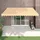 furnicato Markise 4 x 3 m gelb