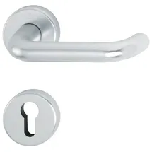 HOPPE Rosettengrt.Paris 138L/42KV/42KVS Alu.F1 rd.PZ DIN L/R D/D