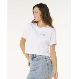 Rip Curl Hayley O Crop optical white M