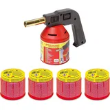 Rothenberger Industrial RoFlame Premium Lötlampe 1.750 °C inkl. 4x C200 Kartusche 330 ml mit ILL System - 1000000981