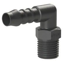 Riegler Winkel-Einschraubstutzen, R 1/8 a., für Schlauch LW 8 mm, PA 6