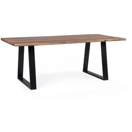 BIZZOTTO Artur 200 x 77 x 95 cm beige/schwarz