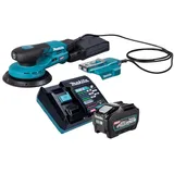 Makita BO 004 CGT101 Akku Exzenterschleifer 40 V max. 150 mm 3,0 mm Hub Brushless + 1x Akku 5,0 Ah + Ladegerät