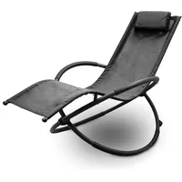 LACESTONE Relax Liege 18352 183 x 58 x 22 cm Schwarz