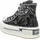 nan-ku Damen Plateau-Sneaker Schwarz 40