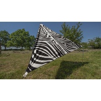 Bent Sonnensegel TC-Zip Canvas Zebra Druck
