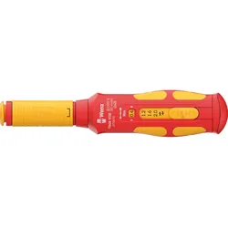 Wera 7508 VDE Kraftform Safe-Torque Speed Drehmomentschraubendreher, 0,4-2,0 Nm, 9 x 0,4 Nm x 0,8 Nm x 1,2 Nm x 1,6 Nm x 2,0 Nm x 192 mm - 05075870001