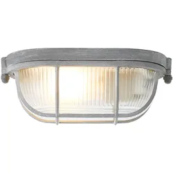 BRILLIANT Lampe Bobbi Wand- und Deckenleuchte 21cm grau Beton   1x A60, E27, 40W, geeignet für Normallampen (nicht enthalten)   Für LED-Leuchtmittel geeignet