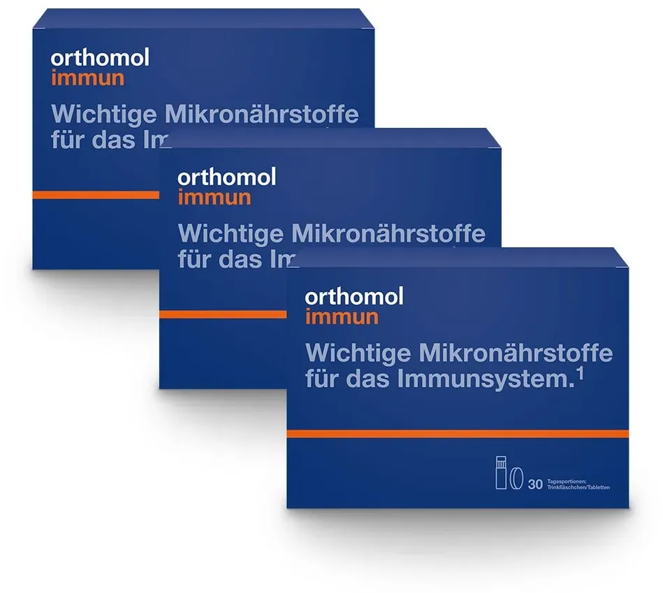 orthomol immun Trinkflasche/Tab - 90 St. 3X30 St