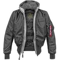 Alpha Industries Ma-1 D-tec Fl Jacke Black / Grey M