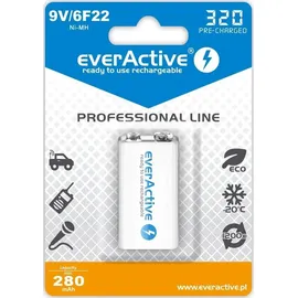 Everactive Akku 9V 320 mAh 1 St.