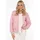 Zwillingsherz Bomberjacke "Be Happy", Damen, Gr. S, rosa, Steppware, Obermaterial: 100% Polyester, regular fit kurz, angesetztes Bündchen, Jacken Bomberjacke, modisch, Kontrastdetails, regular fit, langärmelig, mit Herzsticker