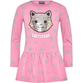 Kidsworld Jerseykleid in rosa gemustert), | Gr.: 140/146