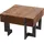 Mendler HWC-A15 Naturfarben Tanne 90 x 90 x 40 cm