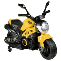 Wisam Elektro-Kinderauto Motorrad GTM1188 Gelb (GTM1188)
