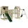 OUTDOORTOYS Spielturm Lene Holz Dunkelgrün