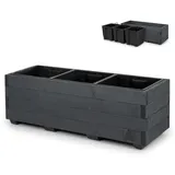 OEM Blumentopf 91 x 33 x 32 cm Anthrazitfarben