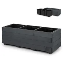 OEM Blumentopf 91 x 33 x 32 cm Anthrazitfarben